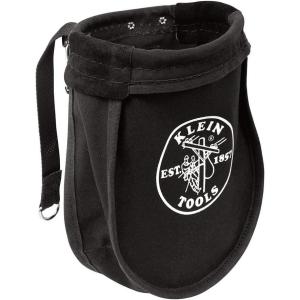imageKlein Tools 51A Tool Pouch Utility Pouch for Carrying Nuts and Bolts with Interior Pocket No 10 Canvas 9 x 35 x 10InchPouch