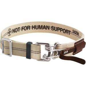 imageKlein Tools 5425M Tool Belt CottonPolyester Work Belt QuickRelease Buckle for Ironworker Construction Framer Carpenter Electrician MMedium