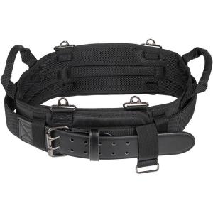 imageKlein Tools 55918 Tool Belt Electrician Tool Belt for use with Modular Pouches from Klein Tools Click Lock Modular System Size MLarge Tool Belt