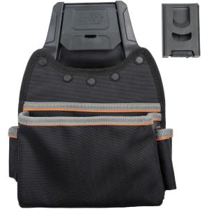 imageKlein Tools 55918 Tool Belt Electrician Tool Belt for use with Modular Pouches from Klein Tools Click Lock Modular System Size MParts Pouch