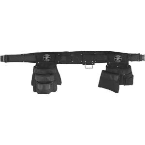 imageKlein Tools 5709M Electricians Padded Tool BeltPouch Combo 11Pocket 4Piece M