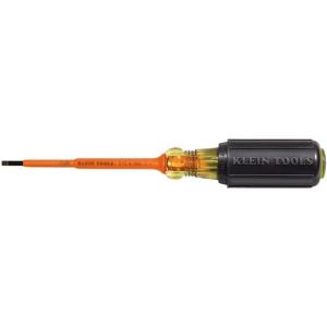 imageKlein Tools 6124INS Insulated 18Inch Slotted Screwdriver 4Inch Made in USA