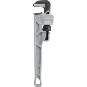 imageKlein Tools 68228 18Inch Cast Iron Pipe Wrench Heavy Duty Adjustable Plumbing Wrench with IBeam Handle 212Inch Jaw CapacityCast Aluminum