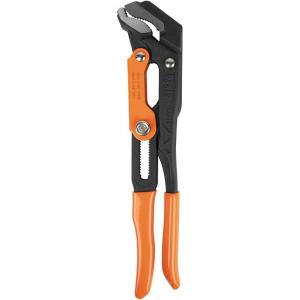 imageKlein Tools 68230 Pipe Wrench SJaw QuickAdjust Plumbers Wrench Fits up to 112Inch Round Pipe and 114Inch Hex Nuts 13Inch