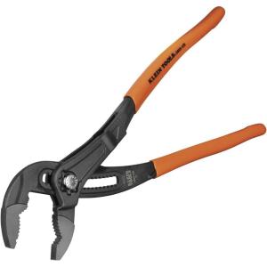 imageKlein Tools D50512B Pump Pliers Klaw QuickAdjust Curved Jaw Hardened Teeth for Maximum Torque 12Inch