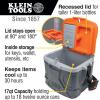 imageKlein Tools 55600 Work Cooler 17Quart Lunch Box Holds 18 Cans Keeps Cool 30 Hours Seats 300 Lb Tradesman Pro Tough Box