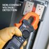 imageKlein Tools CL390 ACDC Digital Clamp Meter AutoRanging 400 Amp NCVT Tester HiViz LCD Display TRMS Continuity Resistance Temperature and MoreDual Display