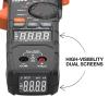 imageKlein Tools CL390 ACDC Digital Clamp Meter AutoRanging 400 Amp NCVT Tester HiViz LCD Display TRMS Continuity Resistance Temperature and MoreDual Display