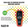 imageKlein Tools ET140 Pinless Moisture Meter for NonDestructive Moisture Detection in Drywall Wood and Masonry Detects up to 34Inch Below SurfaceMoisture Meter