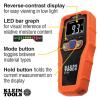 imageKlein Tools ET140 Pinless Moisture Meter for NonDestructive Moisture Detection in Drywall Wood and Masonry Detects up to 34Inch Below SurfaceMoisture Meter