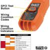 imageKlein Tools ET310 AC Circuit Breaker Finder Electric and Voltage Tester with Integrated GFCI Outlet Tester