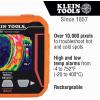 imageKlein Tools TI250 Rechargeable Thermal Imaging Camera Camera Displays Over 10000 Pixels with 3 Color Palettes High  Low Temperature Points