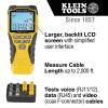 imageKlein Tools VDV501853 Coaxial Cable Tester Scout Pro 3 with TestnMap Remote Includes Remotes 2  6 Tests Voice Data and Video CableStarter Kit