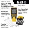 imageKlein Tools VDV501853 Coaxial Cable Tester Scout Pro 3 with TestnMap Remote Includes Remotes 2  6 Tests Voice Data and Video CablewLocator Remotes  PoE