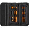imageKlein Tools 32288 Insulated Screwdriver 8in1 Screwdriver Set with Interchangeable Blades 3 Phillips 3 Slotted and 2 Square Tips8in1 Precision