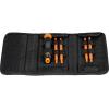 imageKlein Tools 32288 Insulated Screwdriver 8in1 Screwdriver Set with Interchangeable Blades 3 Phillips 3 Slotted and 2 Square Tips8in1 Precision