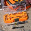 imageKlein Tools 32787 64Piece MicroRatchet Bit Precision Driver Set with Modular Case Magnetic Precision Standard Bits and Nut DriversMODbox Ratchet  Driver Set