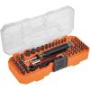 imageKlein Tools 32787 64Piece MicroRatchet Bit Precision Driver Set with Modular Case Magnetic Precision Standard Bits and Nut DriversRatchet  Driver Set