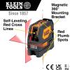 imageKlein Tools 93LCLS SelfLeveling Laser Level with Bright Red Cross Lines and Plumb Spot Magnetic and Ceiling Clamp MountingLaser Level