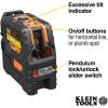 imageKlein Tools 93LCLS SelfLeveling Laser Level with Bright Red Cross Lines and Plumb Spot Magnetic and Ceiling Clamp MountingLaser Level