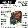 imageKlein Tools 93LCLS SelfLeveling Laser Level with Bright Red Cross Lines and Plumb Spot Magnetic and Ceiling Clamp MountingRechargeable Laser Level