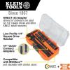 imageKlein Tools 65400 KNECT 15Piece Pass Through Socket Set SAE Impact Socket Set with MODbox Case Sockets Bits Accessories and 38Inch Drive Adapter14Inch Ratchet Kit
