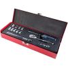 imageKlein Tools 65502 38Inch Drive Deep Socket Wrench Set Hinged Metal Storage Box Included 8Piece13Piece