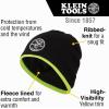 imageKlein Tools 80094 Winter PPE Kit with Knit Beanie and XL Winter Dipped Knit Glove 2PieceWinter Hat