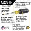 imageKlein Tools 85076 Screwdriver Set Made in USA Slotted and Phillips Screwdrivers with NonSlip CushionGrip Handles and TipIdent 7Piece7Piece Set