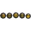imageKlein Tools 85078 Screwdriver Set Made in USA AllPurpose Screwdriver Kit has 4 Phillips and 4 Flat Head Tips NonSlip Cushion Grip 8Piece5Piece Set