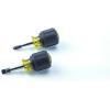 imageKlein Tools 85078 Screwdriver Set Made in USA AllPurpose Screwdriver Kit has 4 Phillips and 4 Flat Head Tips NonSlip Cushion Grip 8Piece8Piece Set