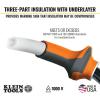 imageKlein Tools 94130 1000V Insulated Screwdriver Tool Set with 2 Phillips and 14Inch Cabinet Slim Tips 2 Pliers and Wire Stripper