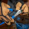 imageKlein Tools 80043 Heavy Duty Tool Set Includes Linemans SideCutting Pliers Diagonal Cutters and Wire Stripper 3PieceDiagonal Cutting Pliers