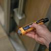 imageKlein Tools NCVT4IR NonContact Voltage Tester 12  1000V AC Pen with IR Thermometer 22 to 482Degree Fahrenheit LED and Audible Alarms Pocket Clipwith Laser Distance Meter