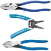 imageKlein Tools 80043 Heavy Duty Tool Set Includes Linemans SideCutting Pliers Diagonal Cutters and Wire Stripper 3PieceHeavy Duty Tool Set
