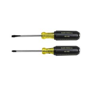 imageKlein Tools 32008 Demolition and Phillips Screwdriver Set with Plated Metal Strike Cap and Heat Treated Blade Made in USA 2Piece