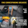 imageKlein Tools ET270 AutoRanging Digital MultiTester ACDC Resistance Continuity GFCI Receptacle Tester with Test Leads and Receptacle CordMultiTester