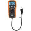 imageKlein Tools ET270 AutoRanging Digital MultiTester ACDC Resistance Continuity GFCI Receptacle Tester with Test Leads and Receptacle CordMultiTester