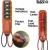 imageKlein Tools ET40VP Voltage Test Kit GFCI Receptacle Tester ACDC Voltage Tester Detects Common Electrical Wiring ProblemsTester Kit