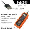 imageKlein Tools ET900 USB Power Meter USBA Digital Meter for Voltage Current Capacity Energy ResistanceElectric Circuit Testing Device