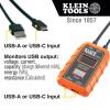 imageKlein Tools ET900 USB Power Meter USBA Digital Meter for Voltage Current Capacity Energy ResistanceElectric Circuit Testing Device Finder