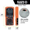 imageKlein Tools MM420 Digital Multimeter AutoRanging TRMS Multimeter 600V ACDC Voltage 10A ACDC Current 50 MOhms ResistanceSlim Meter