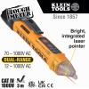 imageKlein Tools NCVT5KIT Electrical Test Kit DualRange NonContact Voltage Tester with Laser Pointer and GFCI Receptacle Tester2Piece Kit
