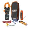 imageKlein Tools CL320 Digital Clamp Meter HVAC AC Autoranging 400A ACDC Voltage TRMS DC Microamps Resistance Frequency NCVT Temp MoreTest Kit