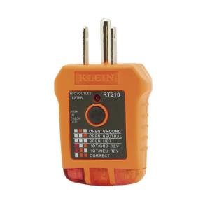 imageKlein Tools 80077 Voltage Test Kit Electronic ACDC Tester GFCI Outlet Tester and NonContact Test Pen 3PieceGFCI Outlet Tester