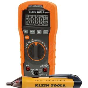 imageKlein Tools 80117 Multimeter Kit with a Digital Multimeter and Noncontact Voltage Tester Penlight 2Piece