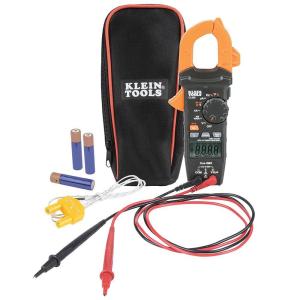imageKlein Tools CL320 Digital Clamp Meter HVAC AC Autoranging 400A ACDC Voltage TRMS DC Microamps Resistance Frequency NCVT Temp MoreClamp Meter