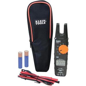 imageKlein Tools CL360 CL360 Electrical Tester Open Jaw Fork NonContact Voltage Meter with TRMS Technology with Case Test Leads and BatteriesOpen Fork Meter