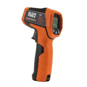 imageKlein Tools IR5 Dual Laser 121 Infrared Thermometer Digital Thermometer Gun with Backlit Display Dual Laser Targeting and Auto Scan Wide Temperature RangeThermometer