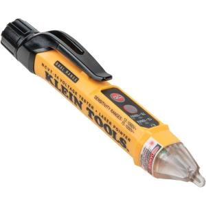 imageKlein Tools NCVT5KIT Electrical Test Kit DualRange NonContact Voltage Tester with Laser Pointer and GFCI Receptacle Testerwith Laser Pointer